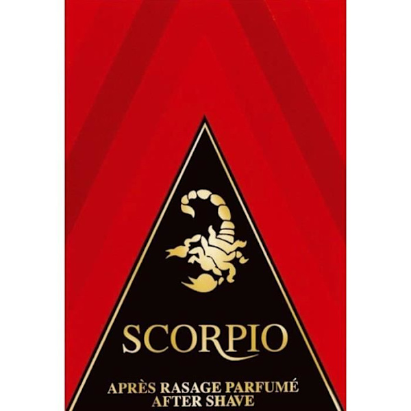 SCORPIO Men's Aftershave - Red Collection - 100 ml Format