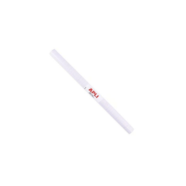 Omflyttbar självhäftande bokomslag 33cm x 1,50m Färglös