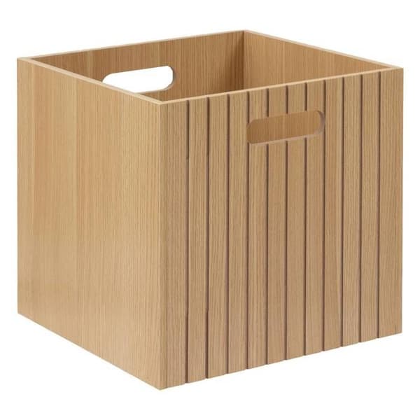Korg "Tasso" 31x31cm trä - 5five beige