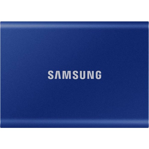 Samsung extern ssd-hårddisk - MU-PC1T0H/WW - T7 1 TB extern solid state-enhet blå ()