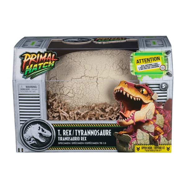 Primal Hatch Dino Kläckning Hemlig Jurassic World brun