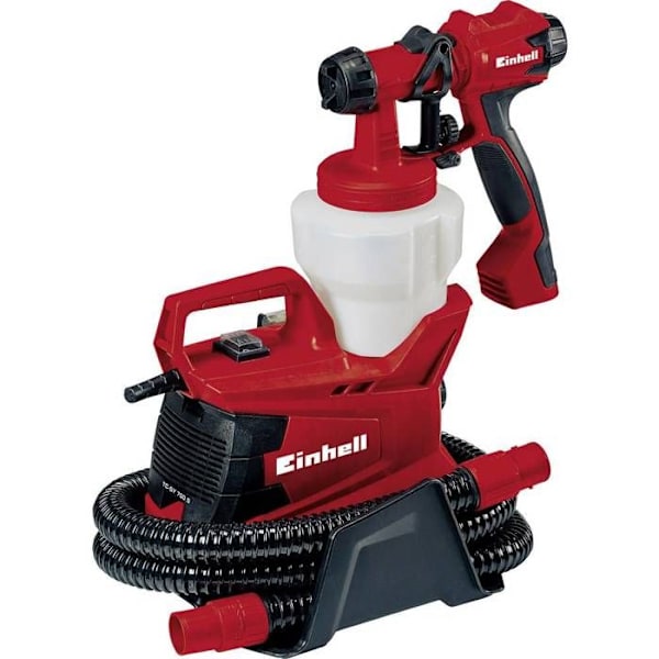 EINHELL TC-SY 700 S elektrisk målarpistol - 700W, 1000ml/min, 2mm, röd Röd