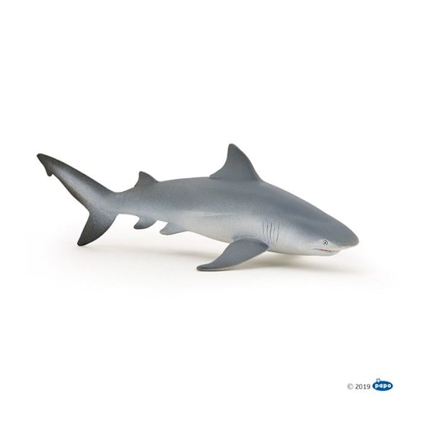 Papo - Bulldog Shark Figurine Målad