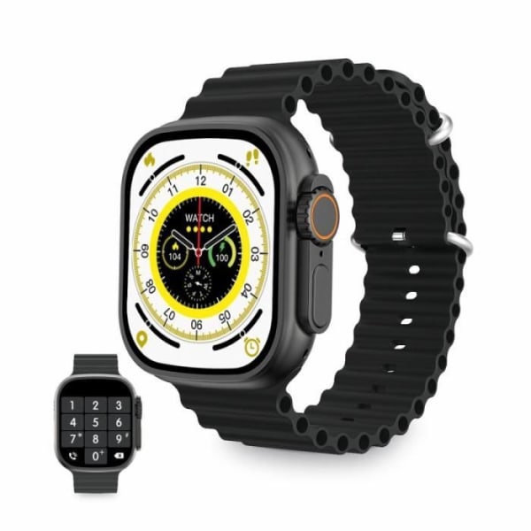 Smartwatch KSIX Urban Plus 2.05" Bluetooth 5.0 270 mAh Svart