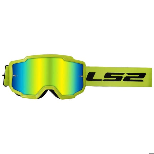 LS2 H-V motorcykelglasögon gul Unik storlek