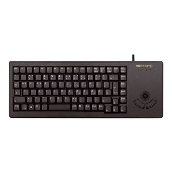Cherry G84-5400LUMEU-2 Svart USB-tangentbord - Integrerad styrkula - QWERTY US