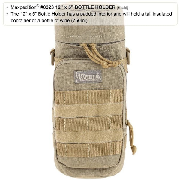 Maxpedition - MX323K-BRK - Flaskhållare Kaki