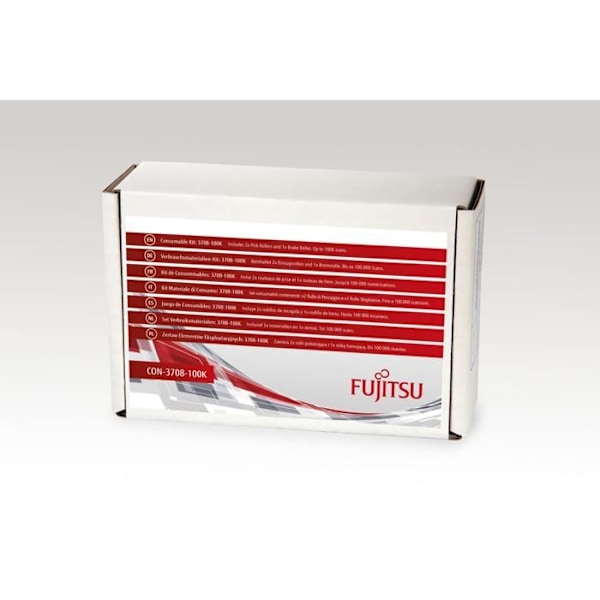Kit med förbrukningsvaror - FUJITSU - 3708-100K - Kompatibel med SP-1120, SP-1125, SP-1130 - Färgglad - 100000 analyser