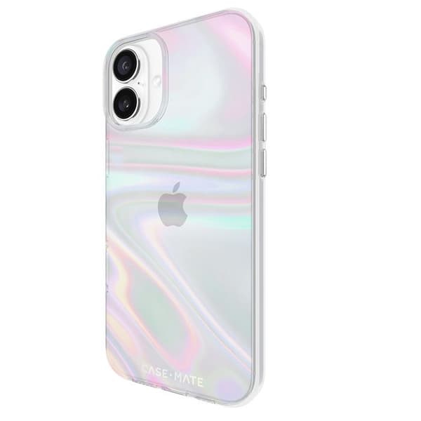Skyddshölje - Case-Mate - iPhone 16 Plus - Iridescent - Halvstyv - Glänsande Iriserande