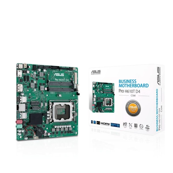 ASROCK Moderkort Pro H610T D4