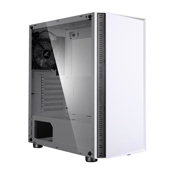ZALMAN R2 PC CASE - Medium Tower - Vit - Härdat glas - E-ATX-format (R2TGWH) Vit