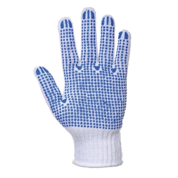 Portwest Glove Fortis Tricot&#233... Vit blå XL