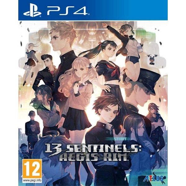 TV-spel - PS4 - 13 Sentinels: Aegis Rim - Strategi - Visual Novel - 2019