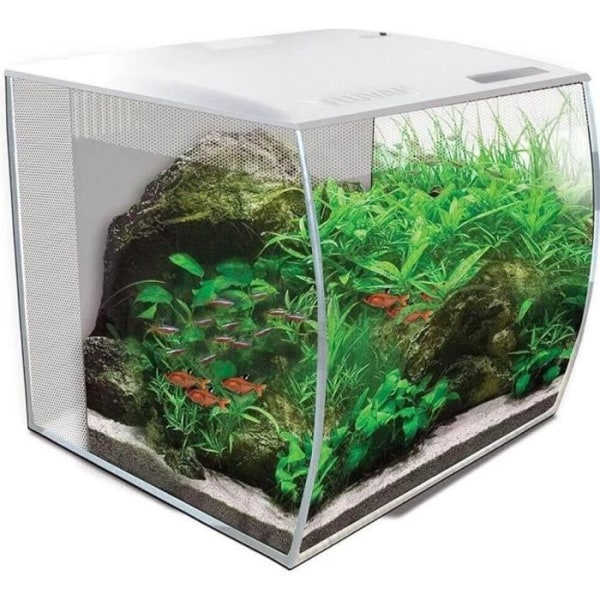 Fluval Flex 15 Akvarium 57 Liter Vit Vit