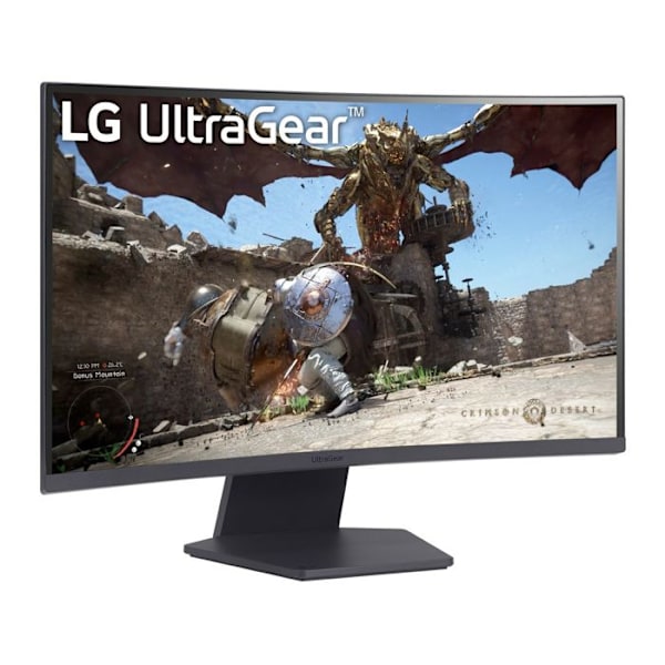 LG Ultragear 27GS60QX-B PC-skärm - 27 Zoll - WQHD - VA - Böjd - AMD Free-Sync - 180Hz Panel