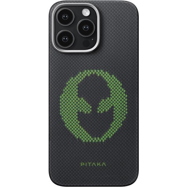 Pitaka x Aries Tactil vävd fodral, Alien - iPhone 16 Pro Max