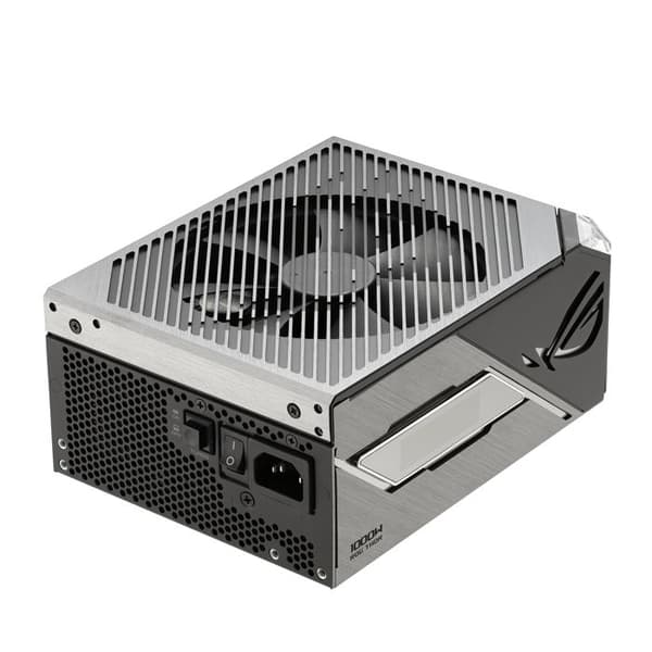 ASUS ROG Thor Platinum III 1000W 80 PLUS Platinum modulär PC-strömförsörjning svart och grå