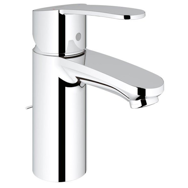 Eurostyle Cosmopolitan handfatsblandare i krom - GROHE - Enkelspak DN15 - Manöverspak i metall Krom
