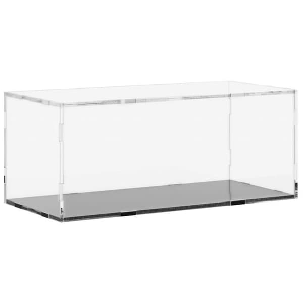 Transparent displaybox 34x16x14 cm akryl
