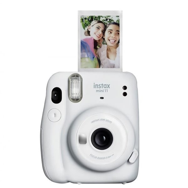 Fujifilm Instax Mini 11 Instant Camera - Ice White - Inbyggd lins - High Performance Flash
