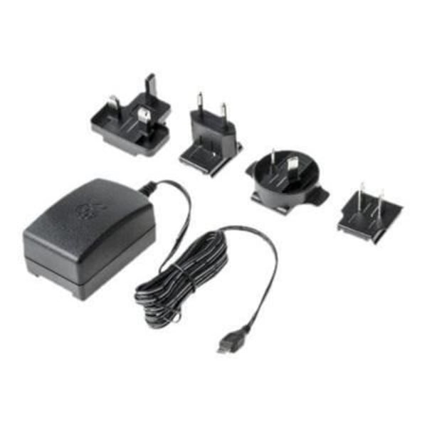 RASPBERRY PI Official Pi 3 Power Supply AC Adapter - Svart