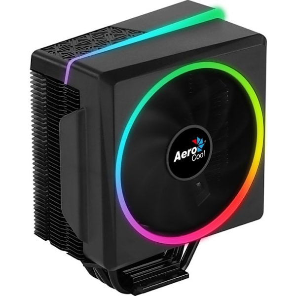 Kylare - AEROCOOL - Cylon 4 ARGB (svart) - LGA1700 kompatibel - 1x120 mm A-RGB fläkt