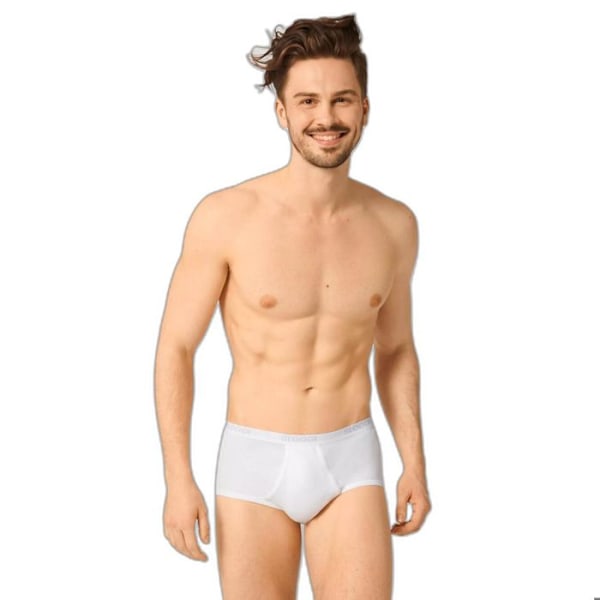 Boxer - Sloggi - Basic Maxi - Naturlig bomull - Lycra FreeFit X-Move - Ultimat komfort vit M