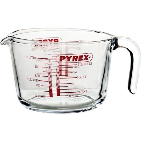 Pyrex måttkanna - Pyrex 1 L VIT