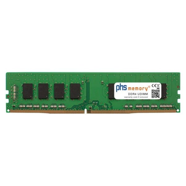 PC-minne - laptop Phs-minne - SP151568 - 4GB RAM-minne lämpligt för ASUS Maximus VIII Gene DDR4 UDIMM 2133MHz PC4-2133P-U
