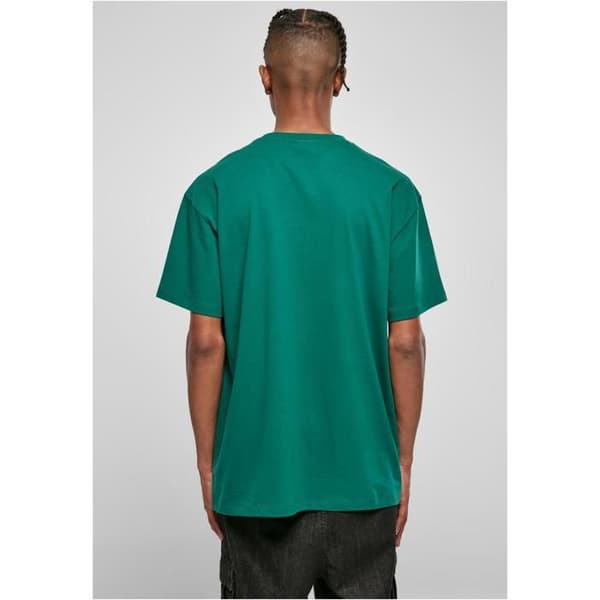 T-shirt Urban Classics Organic Globe grön jag