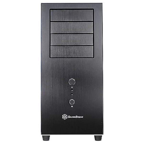 SSI-CEB ATX SILVERSTONE SST-TJ04B-E Mid Tower PC-fodral - Svart