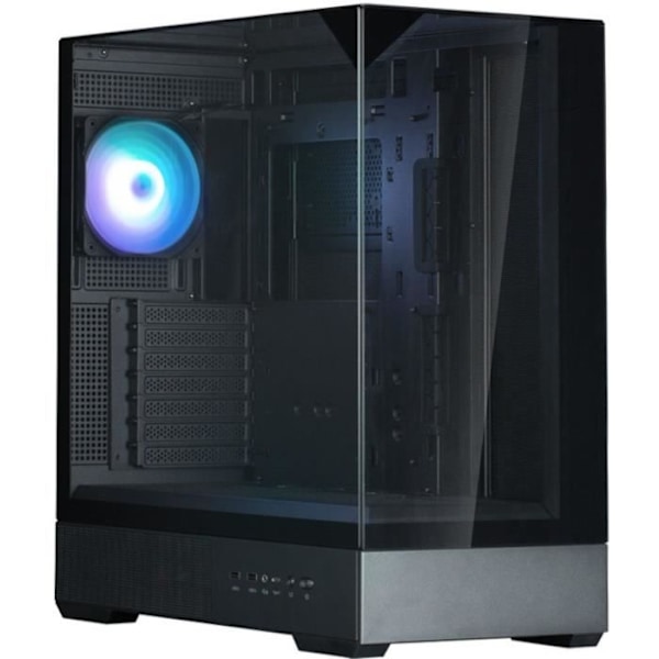 PC Chassi - ZALMAN - P40 Prism - Utan strömförsörjning - Medeltorn - ATX-format - Svart Svart