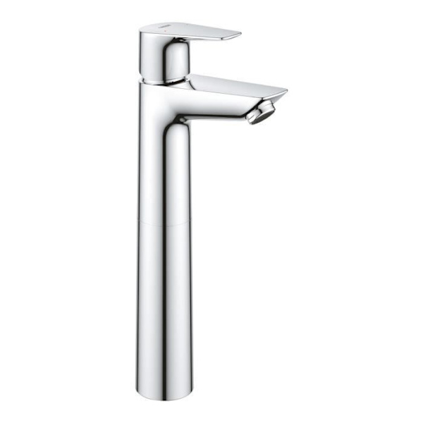 Ettgrepps tvättställsblandare - GROHE - Storlek XL - Krom - Vattenbesparande
