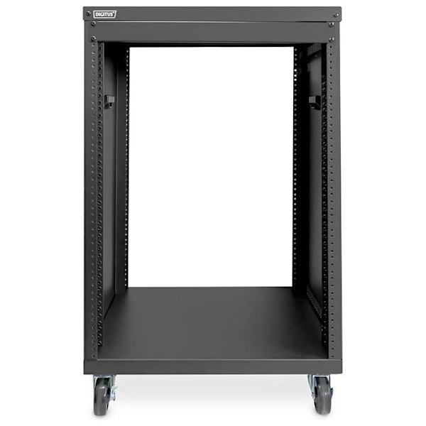 DIGITUS DN-48001 - Audio Rack - 19 Inch - 16U - Universal Equipment Rack - för Audio-Video Tillbehör - Omonterad - Laddar ma