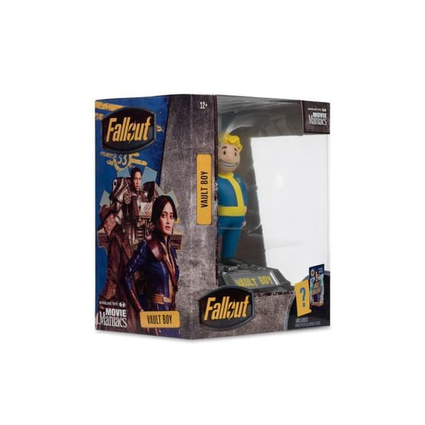 Rörlig figur - MCFARLANE - Vault Boy (Version 2) - 12,7 cm - tillbehör ingår - hemlig bonusartikel