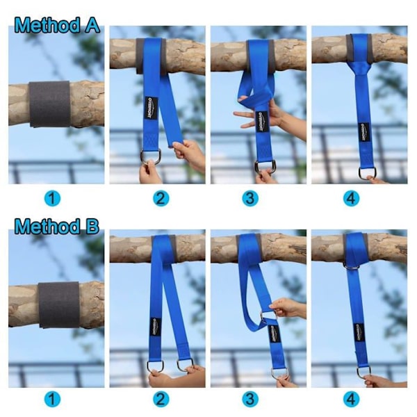 Overmont Hammock - OM-Swing-Blue