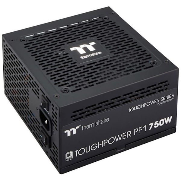 Strömaggregat - Thermaltake - Toughpower PF1 - 750 W - 80PLUS Platinum - Modulär Svart