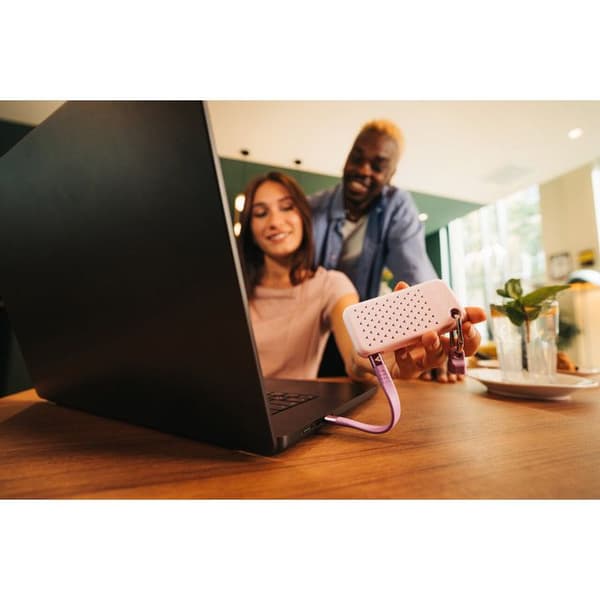 Verbatim Pocket SSD 1TB USB-C 3.2 Gen 2 Lila Extern SSD-enhet
