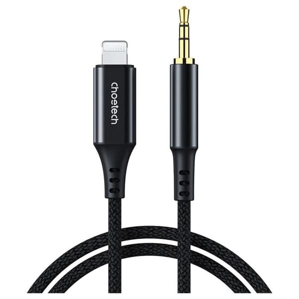 Câble Lightning Choetech Aux009 för iPhone 2 m med mini-jack 3,5 mm