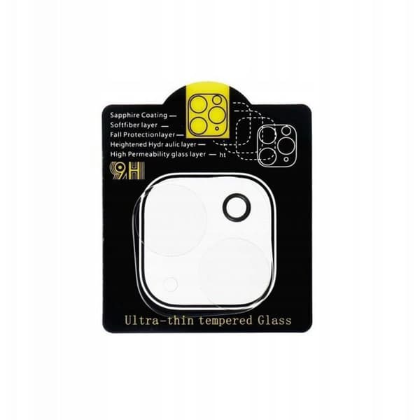 Oem Härdat glas 5D Full Glue för kamera för iPhone 16 Pro Max Transparent