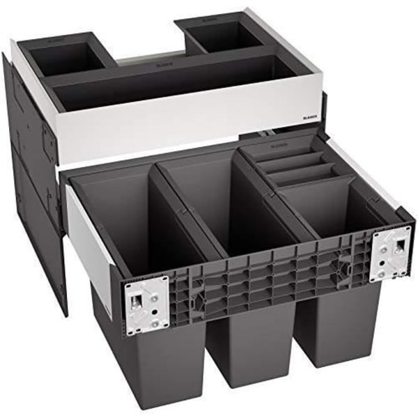 BLANCO 526211 SELECT II 60-4 ORGA AVFALLSSORTERINGSSYSTEM SVART