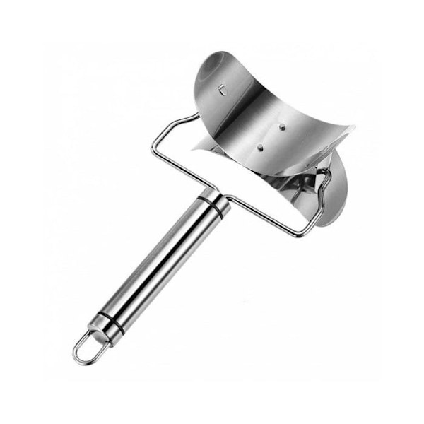 Köksaccessoarer - DUMPLE - Skärare + Form - 9,5 cm - Färg Grå - Praktisk och Effektiv Pengar