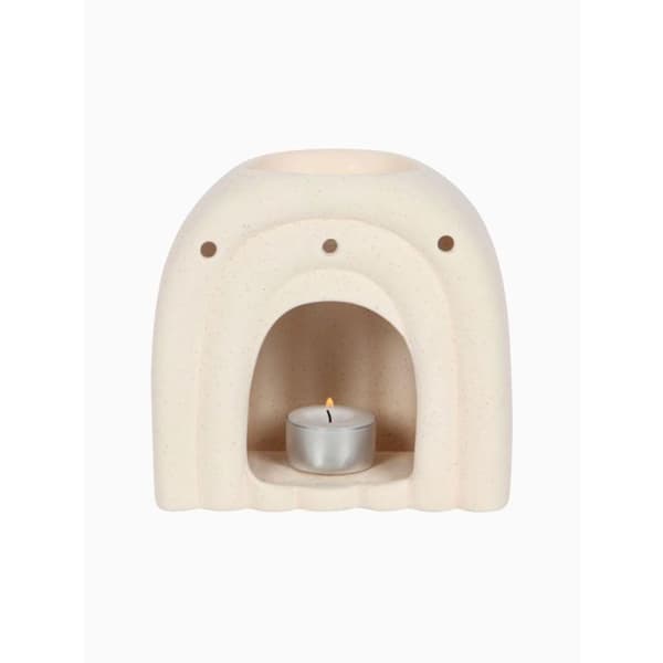 Arche stone effekt keramisk brännare beige