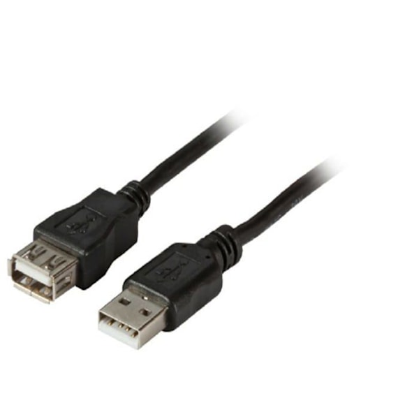 Efb-elektronik - K5248SW.5V2 - EFB USB 2.0 förlängningskabel USB 2.0 hane typ A till A hona klassisk 5 m Svart