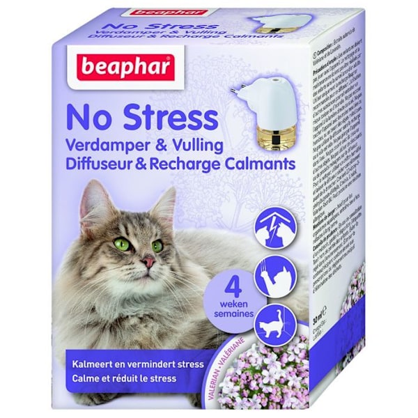 No Stress 30J Calming Diffuser + Refill for Cats - Beaphar - 30ml