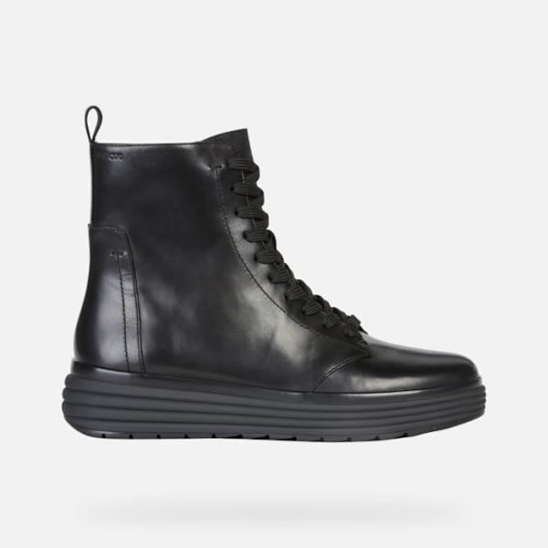 Bottines Dam - Geox - D PHAOLAE - Svart - Läder - Lätt och bekväm Svart 38