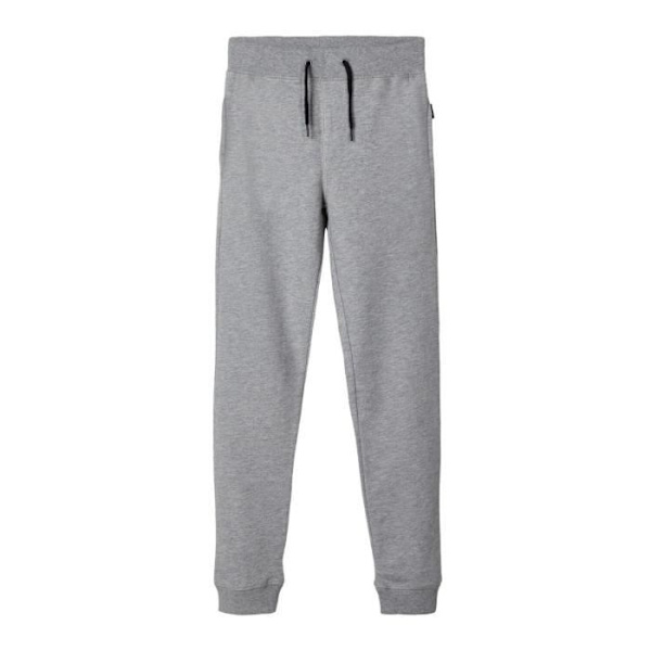 Joggingbyxa - Name it - Grå melerad - Justerbar storlek - Sids pockets - Dragsko Grå mix 7 år