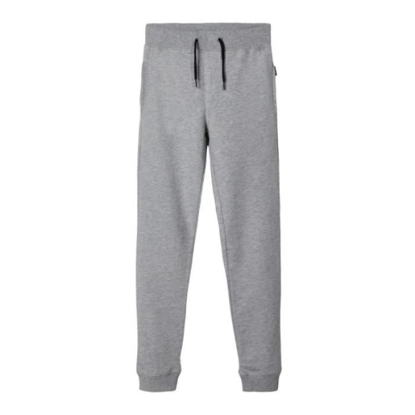 Joggingbyxa - Name it - Grå melerad - Justerbar storlek - Sids pockets - Dragsko Grå mix 9 år