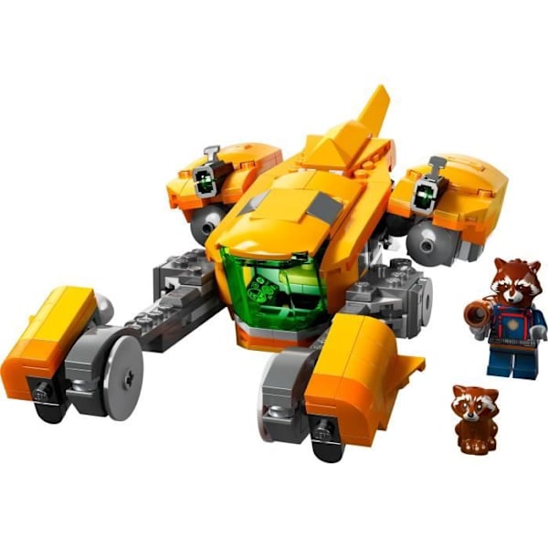 LEGO® Marvel 76254 Babyraketens rymdskepp, byggbar leksak Guardians of the Galaxy Vit