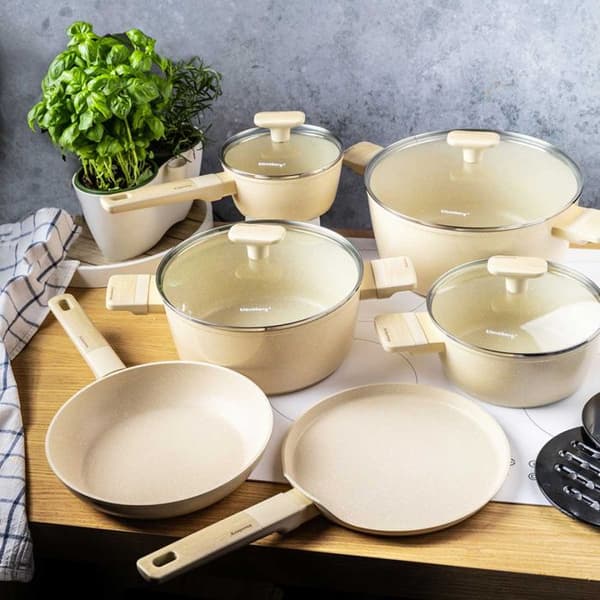 SET 12 DELAR MARMORGRYTOR KLAUSBERG KB-7833 Grädde